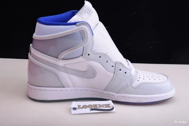 Cheap TBK CK6637-104 Air Jordan Blue Racer White 1 High Retro Zoom 0817